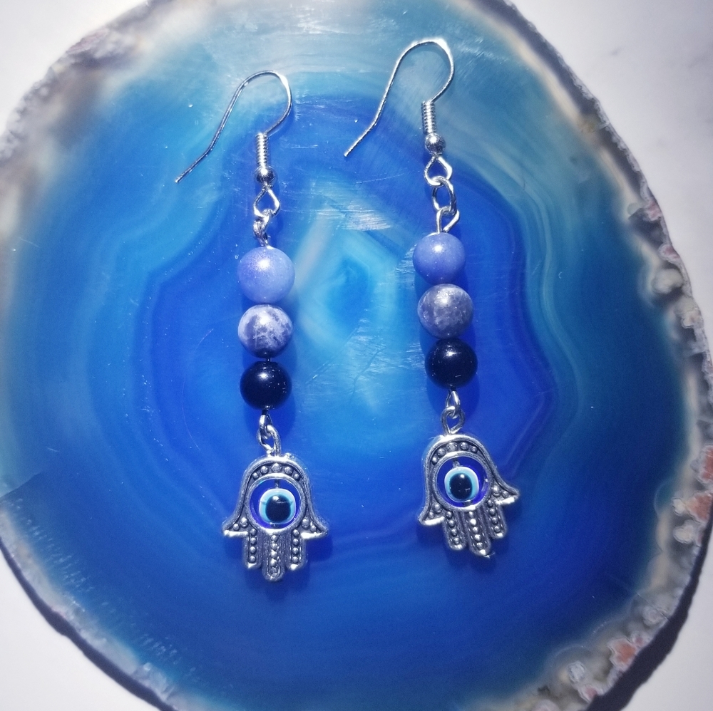 Evil Eye Handmade Earrings